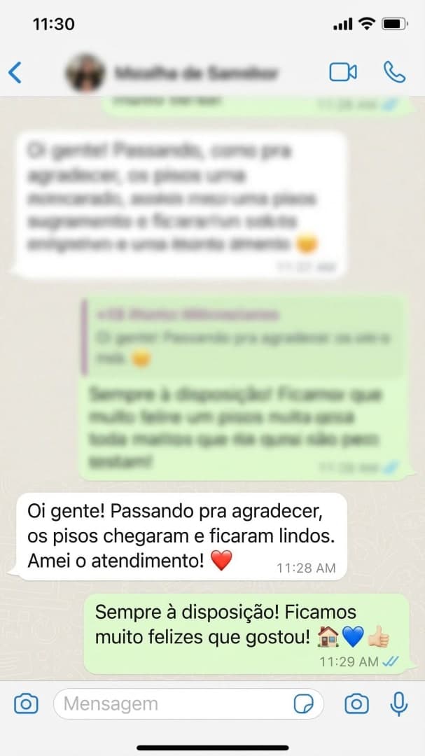 Depoimento Cliente FT Pisos